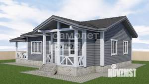 Дом 100м², 1-этажный, участок 10 сот.