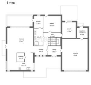 Дом 300м², 2-этажный, участок 10 сот.