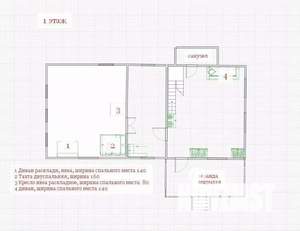 Дом 160м², 2-этажный, посуточно, 