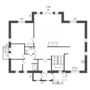 Дом 224м², 2-этажный, участок 6 сот.  