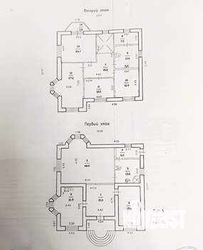 Коттедж 251м², 2-этажный, участок 15 сот.  