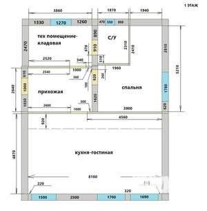 Коттедж 154м², 2-этажный, участок 9 сот.  