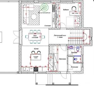 Коттедж 220м², 2-этажный, участок 6 сот.  