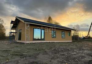 Дом 105м&sup2;, 1-этажный, участок 8 сот.  