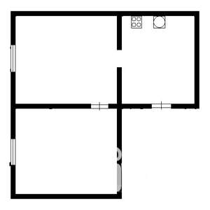 2-к квартира, на длительный срок, 33м2, 5/6 этаж