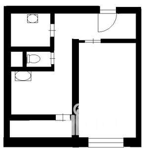 1-к квартира, на длительный срок, 30м2, 4/5 этаж