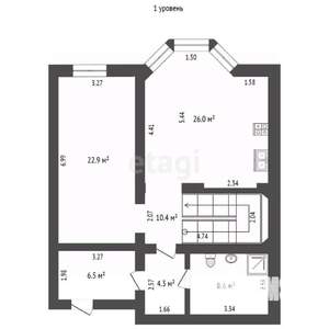3-к квартира, на длительный срок, 210м2, 1/3 этаж