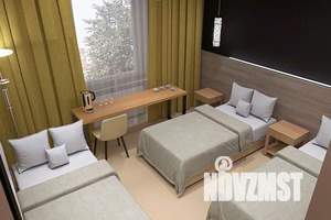 1-к квартира, посуточно, 25м2, 2/2 этаж