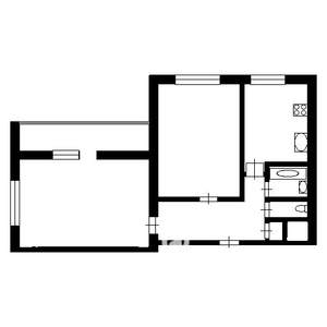 2-к квартира, на длительный срок, 56м2, 2/9 этаж