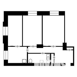 3-к квартира, вторичка, 75м2, 4/5 этаж