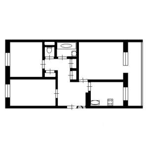 3-к квартира, вторичка, 65м2, 3/5 этаж