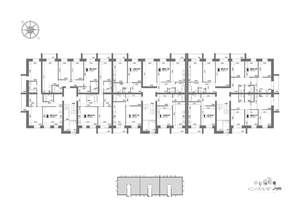 2-к квартира, строящийся дом, 80м2, 4/4 этаж