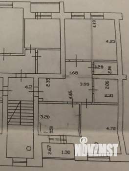 2-к квартира, вторичка, 68м2, 5/6 этаж