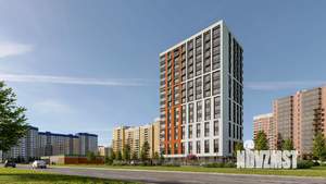 1-к квартира, сданный дом, 47м2, 15/16 этаж