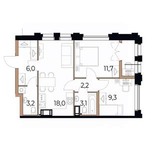 Фото квартиры на продажу (1)