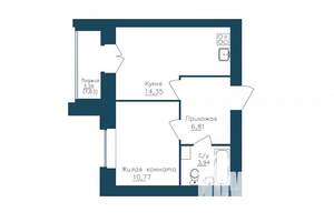 1-к квартира, вторичка, 39м2, 2/16 этаж