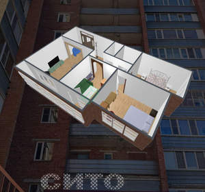 3-к квартира, вторичка, 65м2, 5/14 этаж