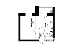 1-к квартира, вторичка, 38м2, 10/14 этаж