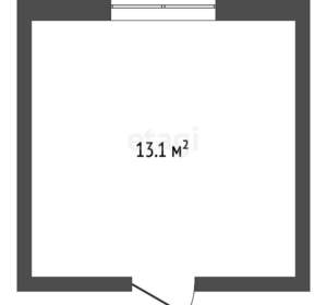 1-к квартира, вторичка, 13м2, 4/5 этаж