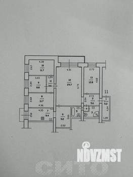 5-к квартира, вторичка, 118м2, 4/5 этаж