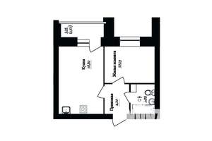 1-к квартира, вторичка, 39м2, 2/14 этаж
