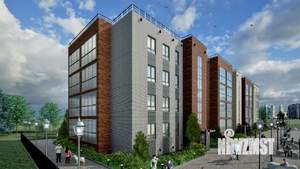 2-к квартира, строящийся дом, 67м2, 1/4 этаж