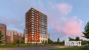 1-к квартира, сданный дом, 47м2, 15/16 этаж