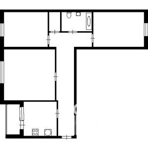 3-к квартира, вторичка, 71м2, 2/10 этаж