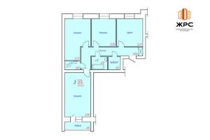 3-к квартира, вторичка, 94м2, 6/10 этаж