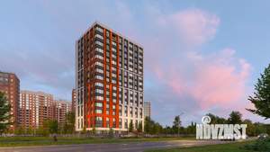 2-к квартира, сданный дом, 63м2, 9/16 этаж