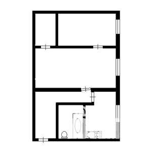 2-к квартира, вторичка, 43м2, 4/6 этаж