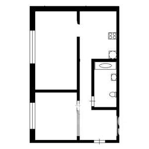 3-к квартира, вторичка, 64м2, 2/5 этаж
