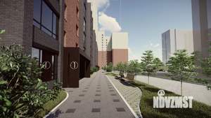 1-к квартира, строящийся дом, 45м2, 8/15 этаж