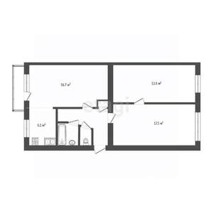 3-к квартира, вторичка, 63м2, 4/5 этаж