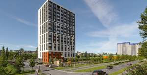 1-к квартира, сданный дом, 47м2, 9/16 этаж