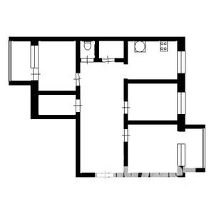 3-к квартира, вторичка, 69м2, 3/10 этаж