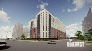 1-к квартира, строящийся дом, 50м2, 5/15 этаж