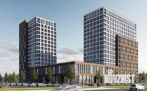 1-к квартира, вторичка, 45м2, 6/17 этаж